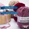 2 Skein Yarn Art Dolce Maxi, Premium Velvet Yarn, Super Soft Bulky 6 Fluffy Bulky for Knitting Crocheting Crafting Blanket Amigurumi Soft Velvet Baby Shedding 400gr, 152 Yards (Black)